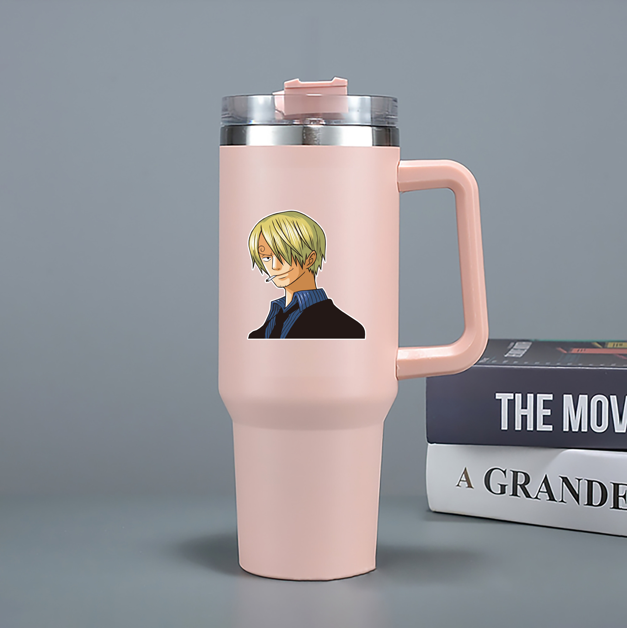 ワンピース サンジ ONE PIECE Sanji 1200mL車用タンブラー（カラープリント）